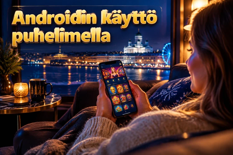 Androidin käyttö puhelimella