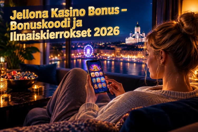 Jellona Kasino Bonus - Bonuskoodi ja Ilmaiskierrokset 2026